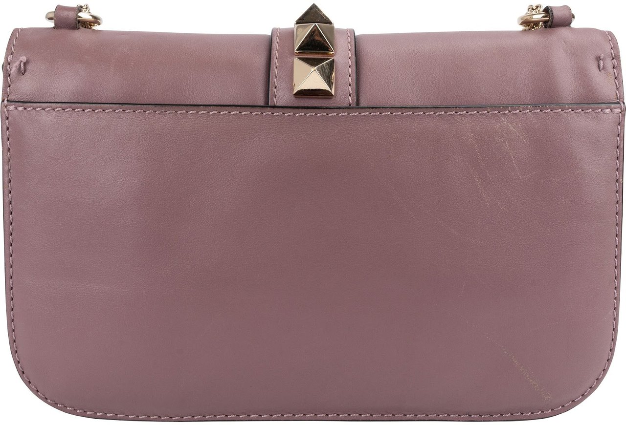 Valentino Valentino Leather Rockstud Lock Floral Crossbody Bag Divers