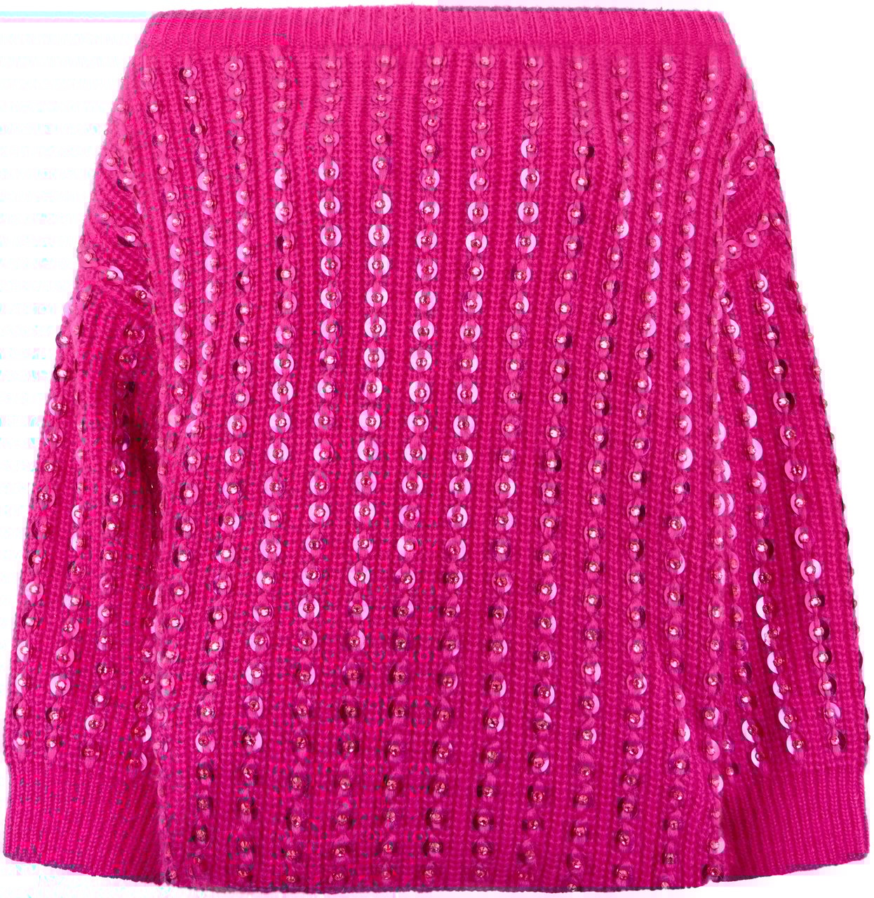 Valentino Off-the-shoulder sweater Roze