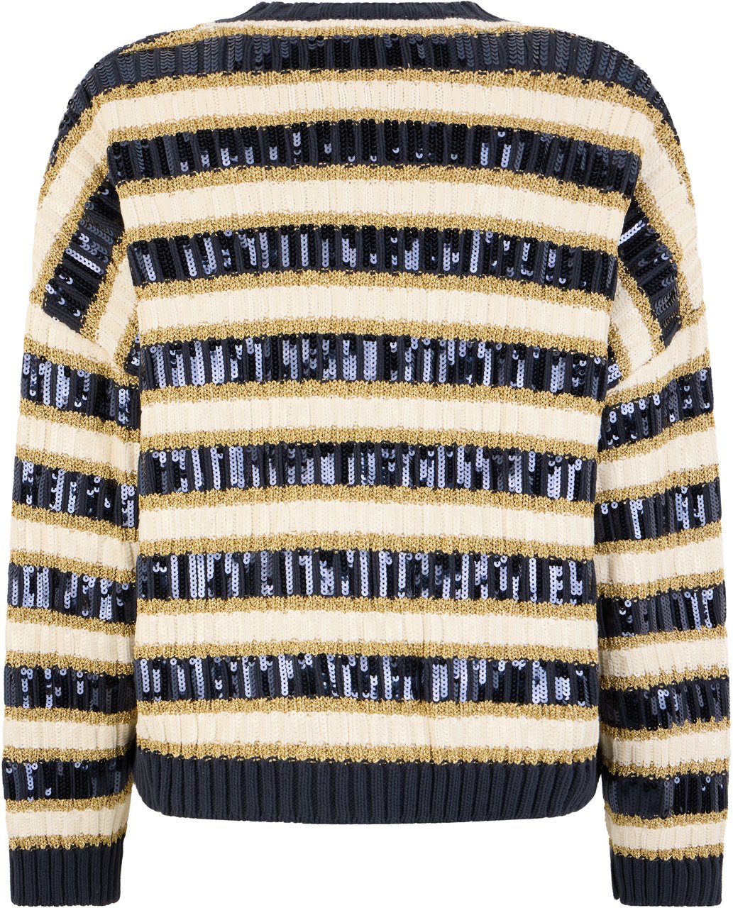 Valentino Striped cardigan Goud