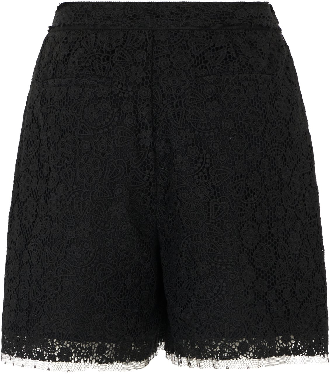 Valentino Black short pants with an elegant and versatile design. Zwart