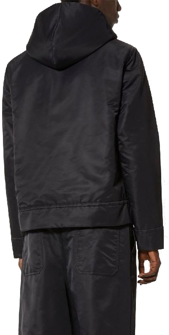 Valentino Valentino Hoodded Jacket Zwart