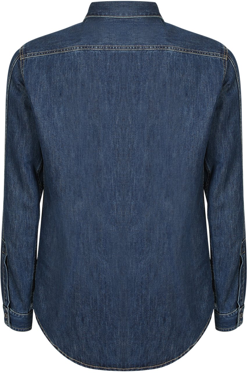 Valentino VALENTINO Blue Shirts Blauw