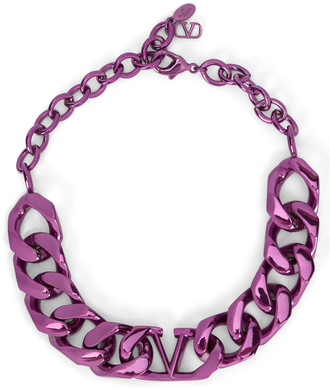 Valentino Chain necklace VLogo Signature Paars