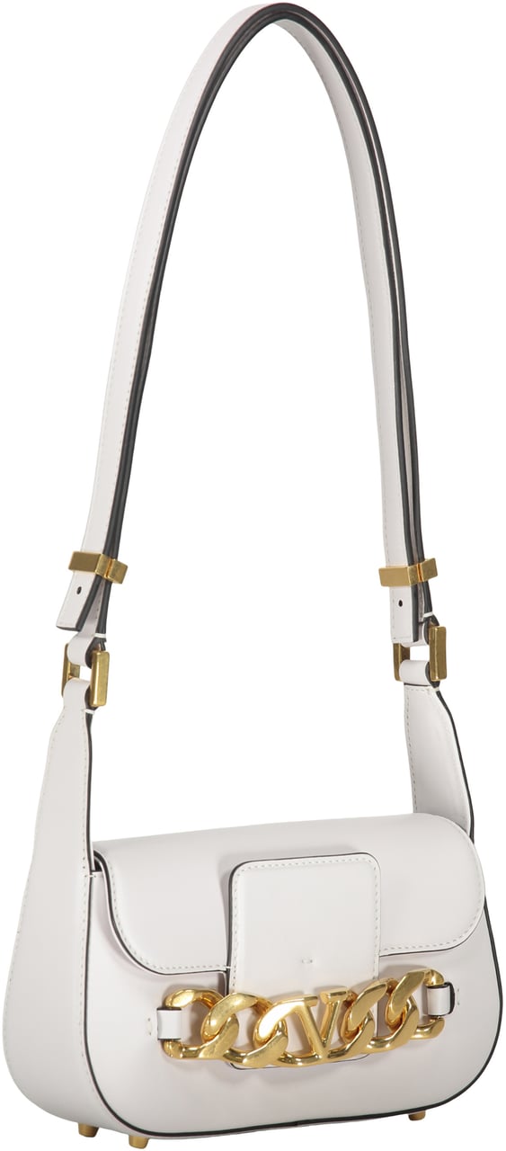 Valentino Shoulder bag in leather Wit