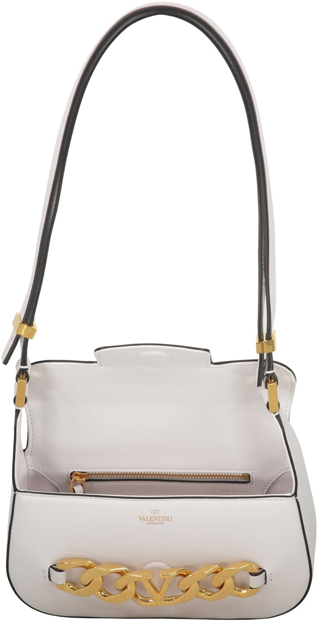 Valentino Shoulder bag in leather Wit