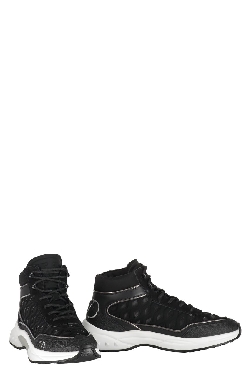 Valentino High-top sneakers Zwart