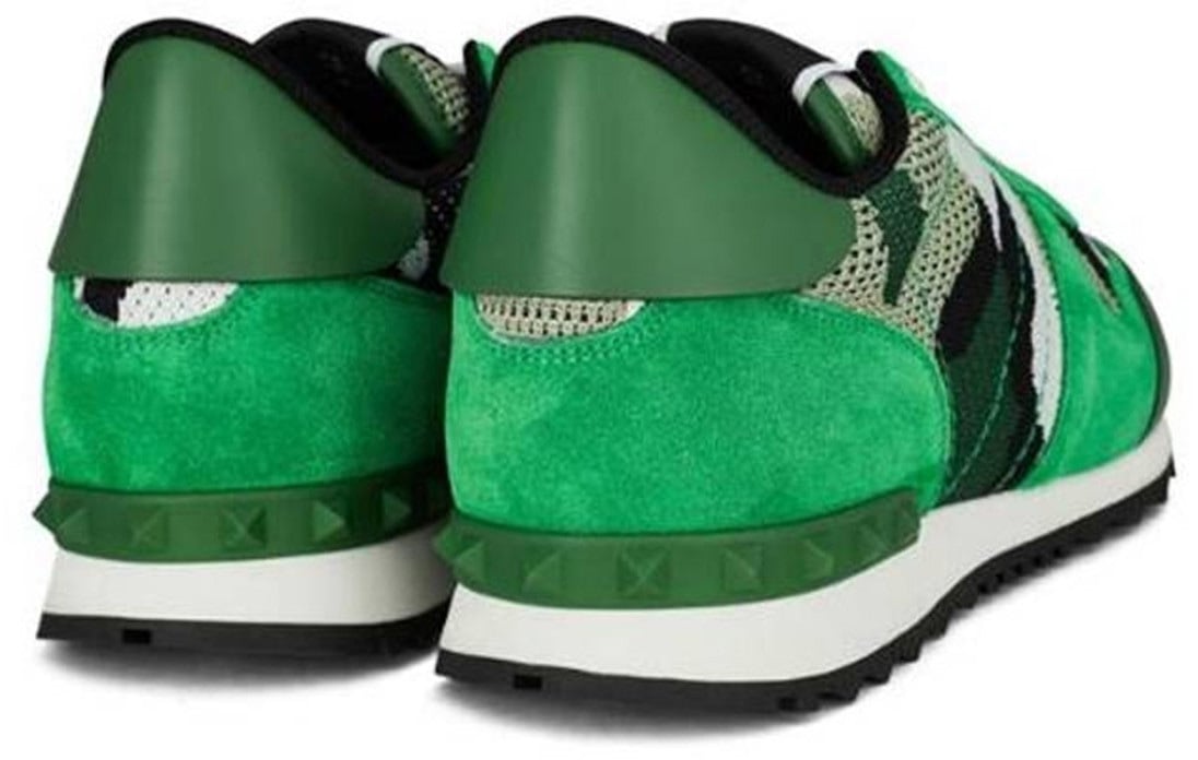 Valentino Sneakers Darkgreen Donkergroen