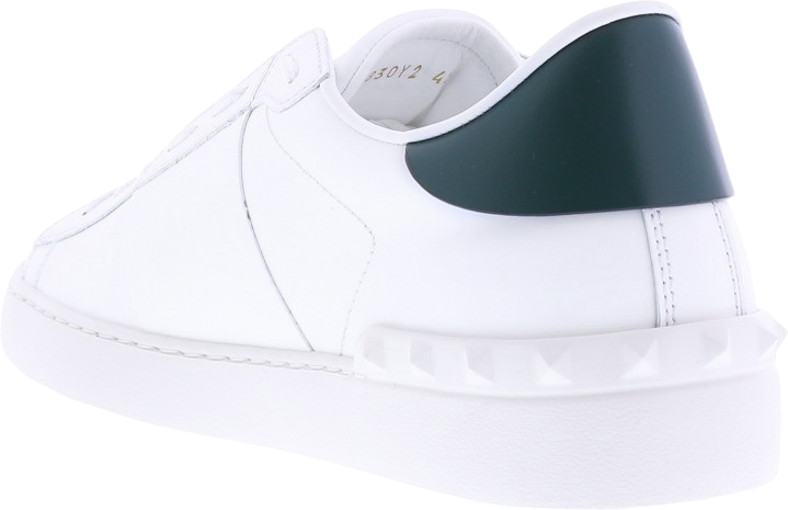 Valentino Heren Open Sneaker VL7N Wit/Zwart Wit