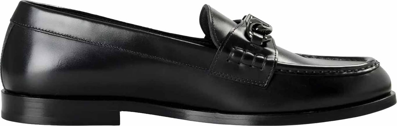 Valentino Valentino Garavani Leather Loafers Zwart