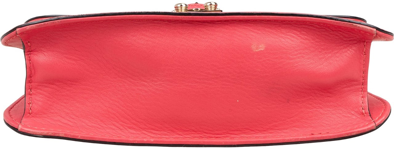 Valentino Valentino Garavani Leather Rockstud Glam Lock Flap Crossbody Bag Divers