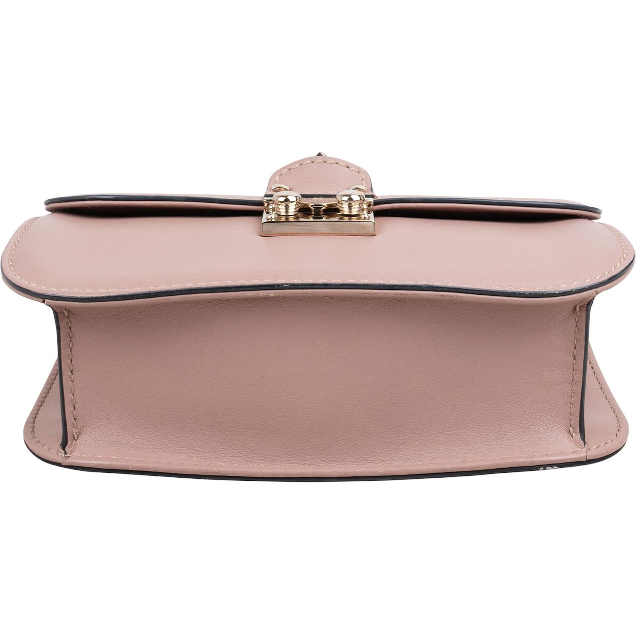 Valentino Garavani Calfskin Rockstud Small Shoulder Crossbody Bag Rood