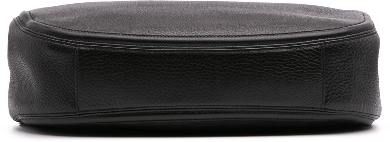 Valentino Leather Vlogo Gate Shoulder Bag Zwart