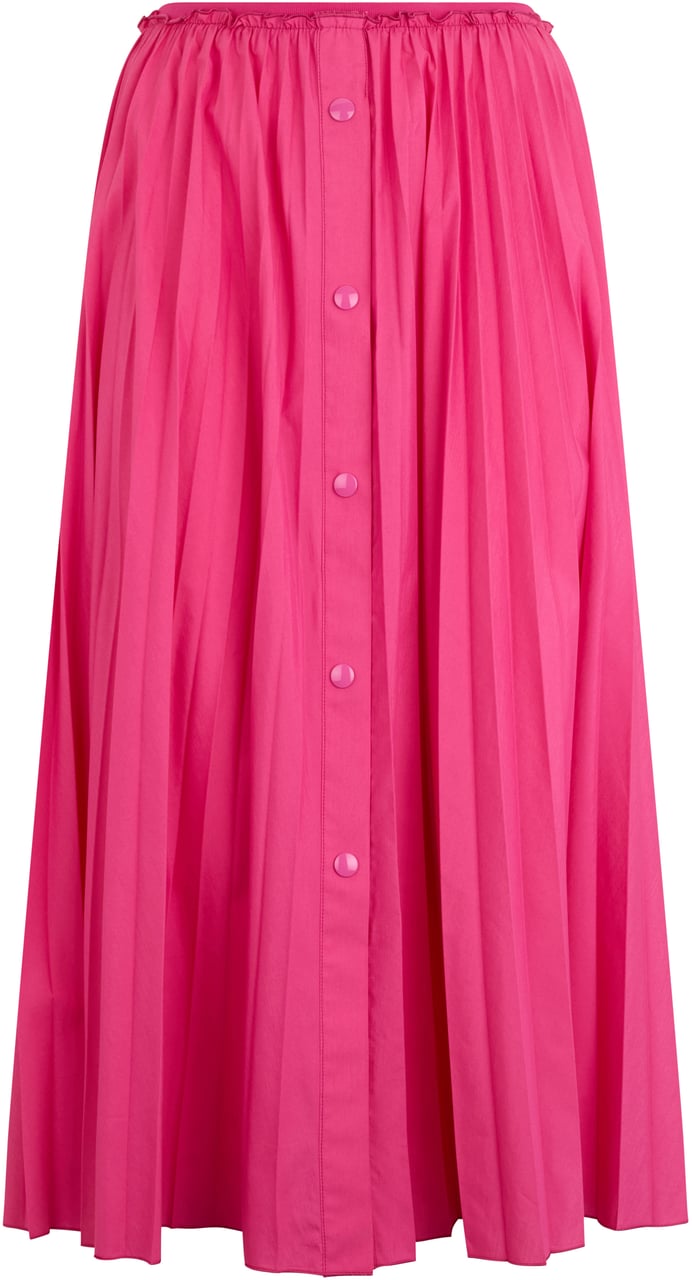 Valentino Long fuchsia dress, soft and versatile. Roze