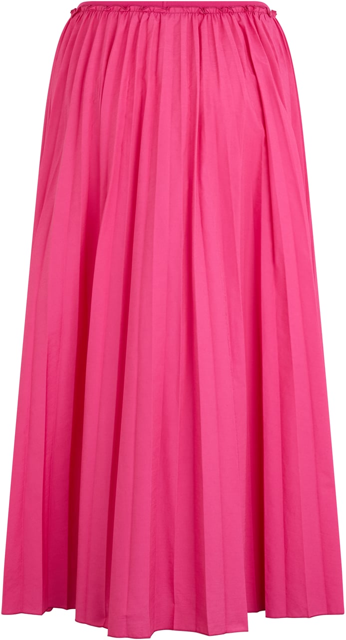 Valentino Long fuchsia dress, soft and versatile. Roze