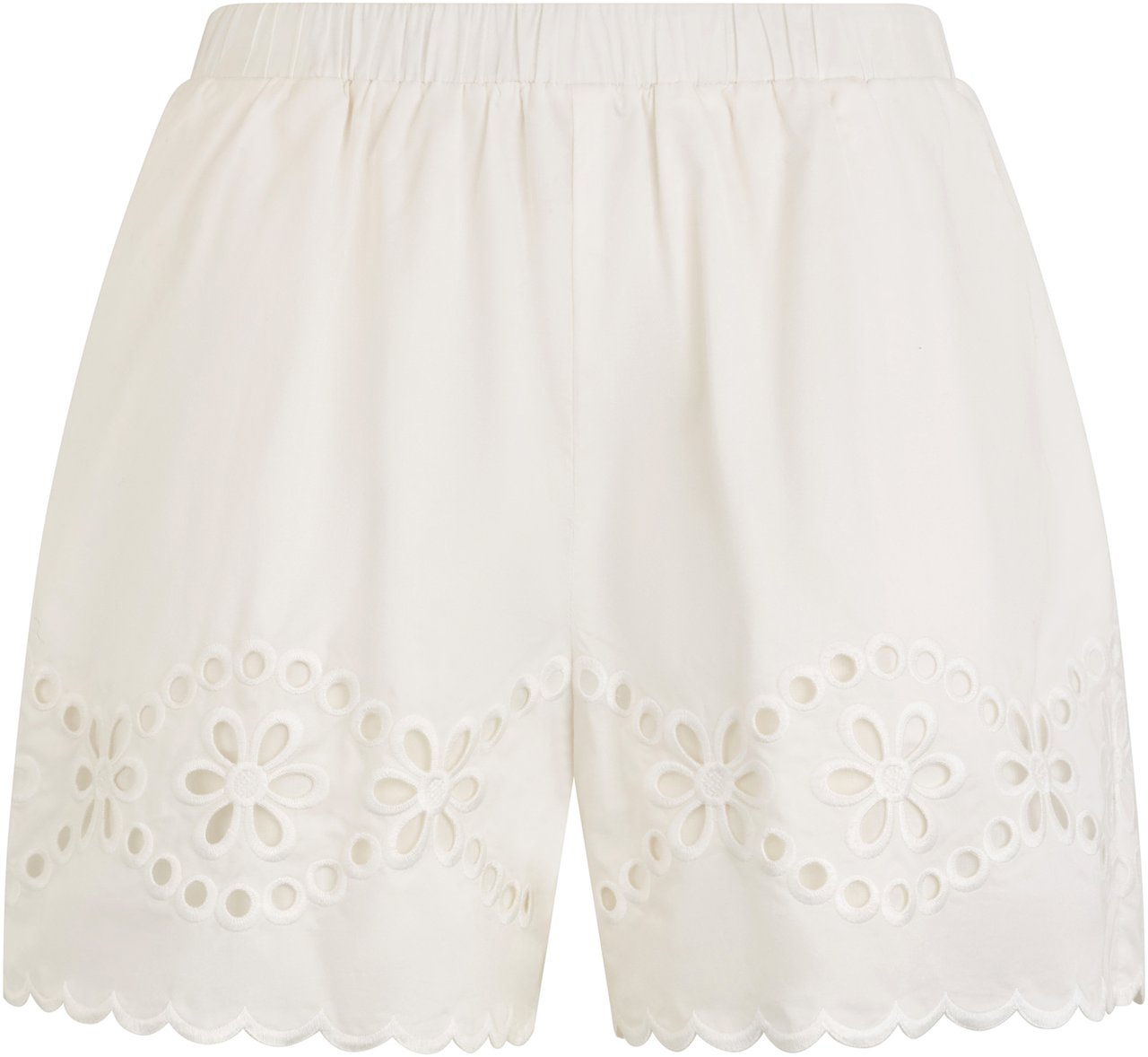 Valentino Lightweight, elegant and versatile summer shorts Wit