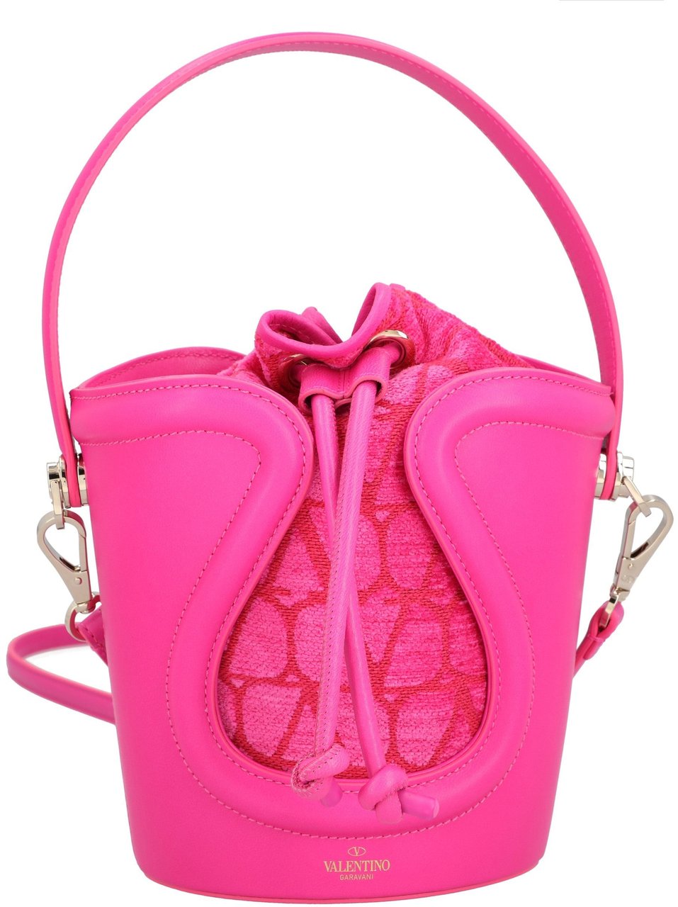 Valentino Le Cinquiéme Bucket Bag Pink Roze