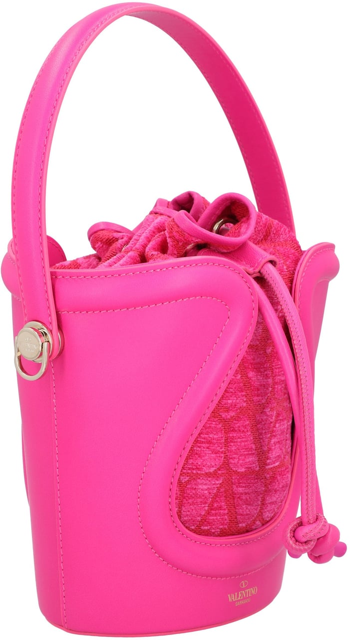 Valentino Le Cinquiéme Bucket Bag Pink Roze