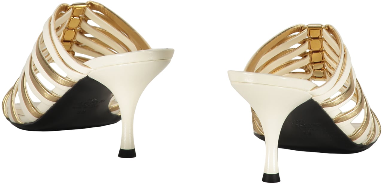 Valentino Leather mules Bruin