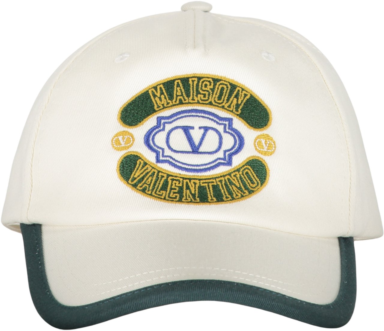 Valentino Logo baseball cap Blauw