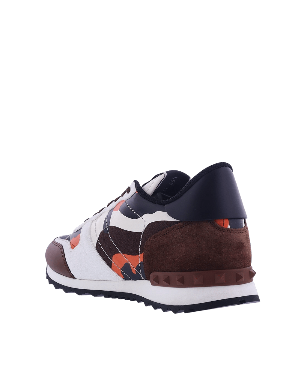 Valentino Heren RockRunner Sneaker Bruin/Wit Bruin