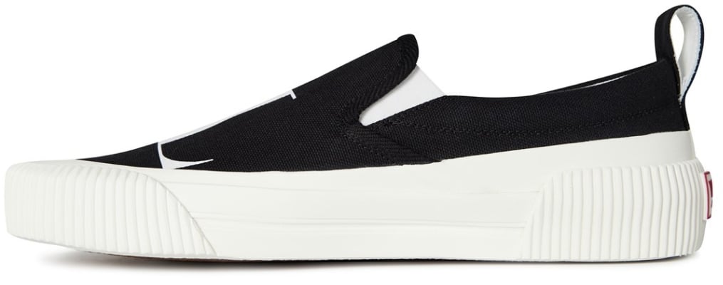 Valentino Vltn Logo Slip On Sneakers Zwart