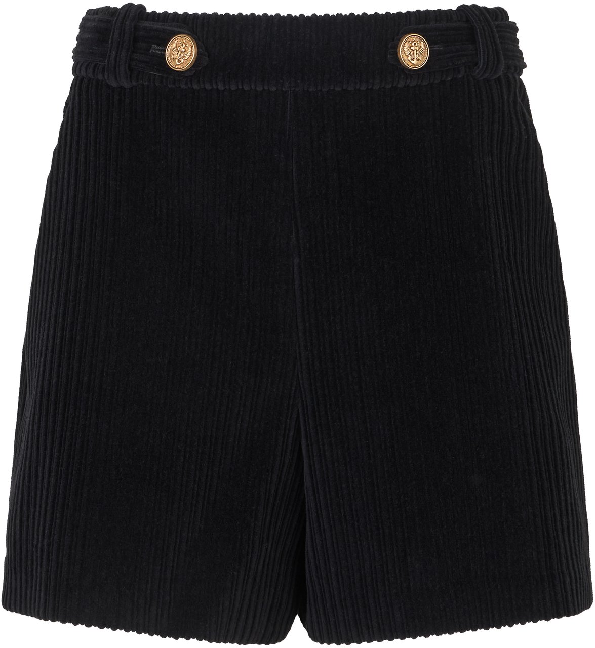 Valentino Elegant and versatile black short pants. Zwart