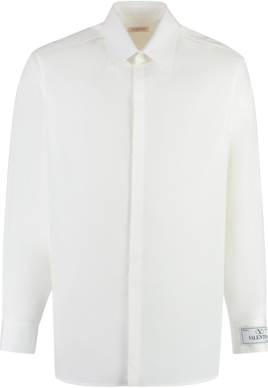 Valentino Cotton shirt Wit
