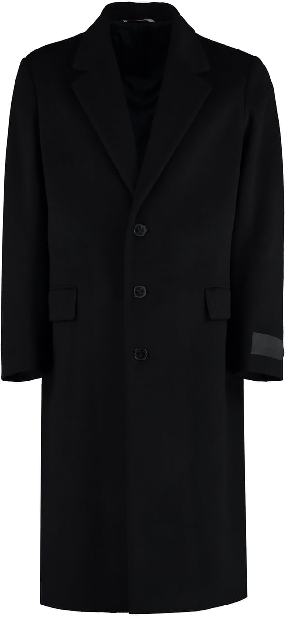 Valentino Wool blend coat Zwart