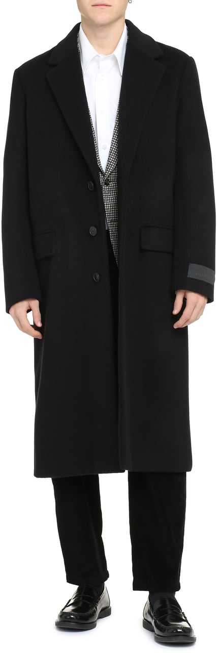 Valentino Wool blend coat Zwart