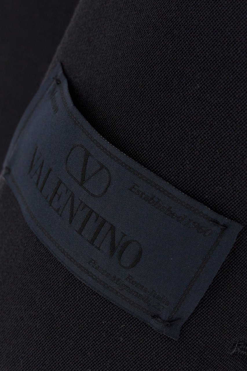 Valentino Valentino Midnight blue wool blazer Blauw