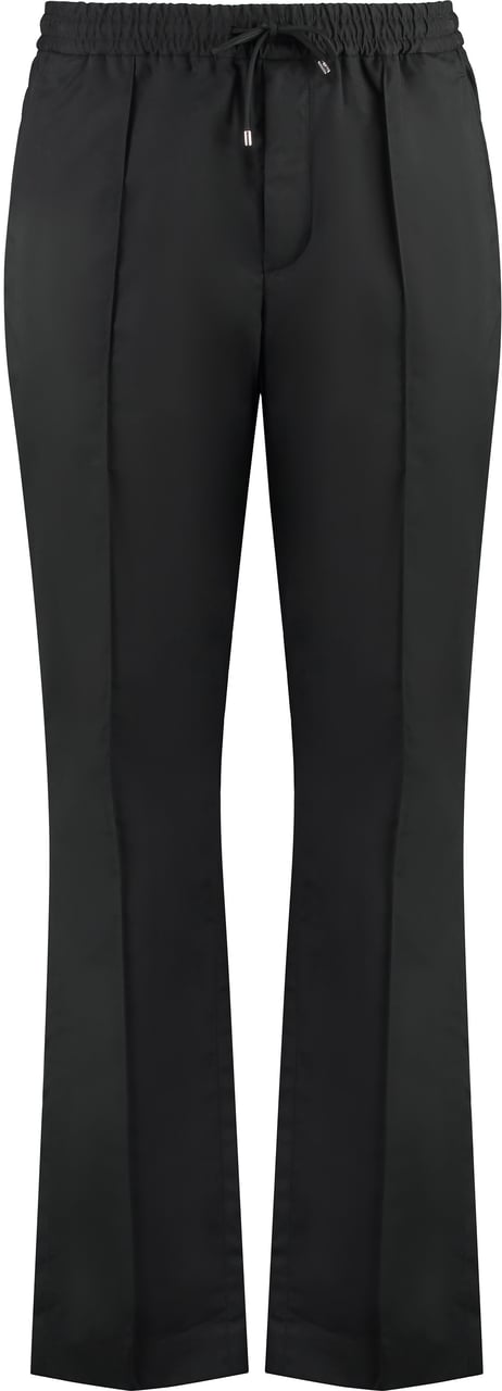 Valentino Cotton trousers Zwart