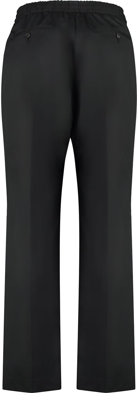 Valentino Cotton trousers Zwart