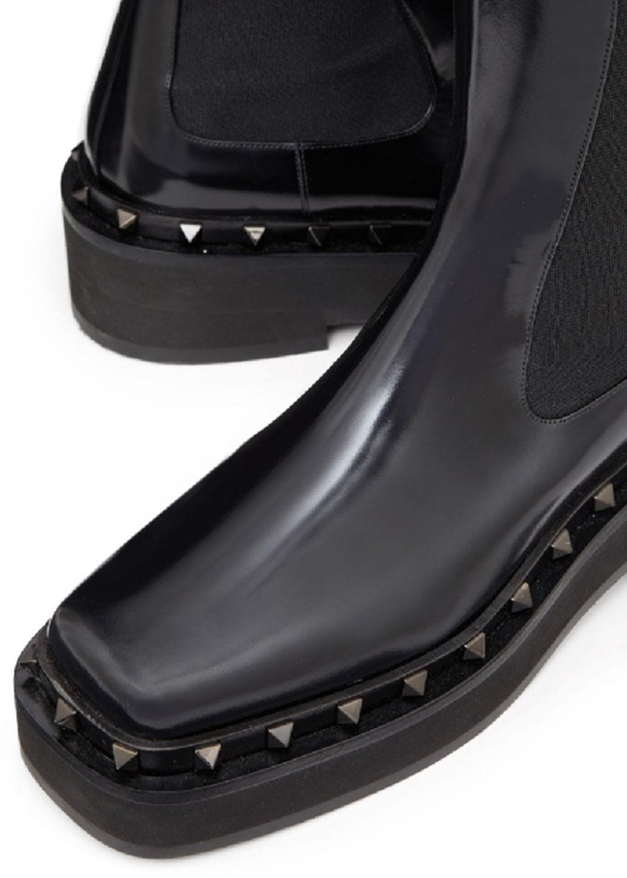 Valentino Bootie Black Zwart