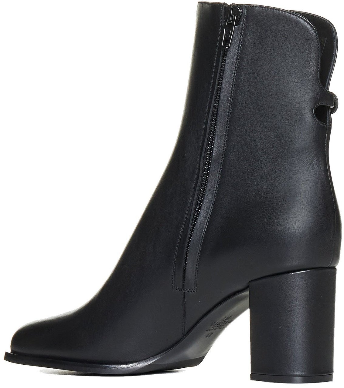 Valentino Valentino Garavani VLogo Signature Leather Boots Zwart