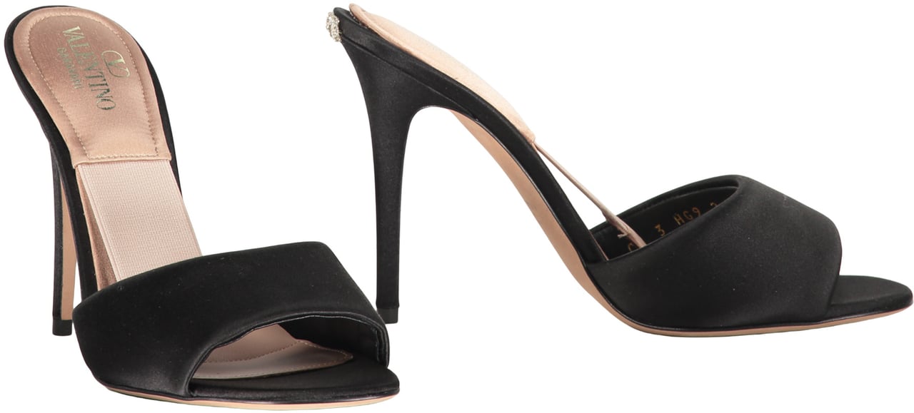 Valentino Fabric mules Zwart