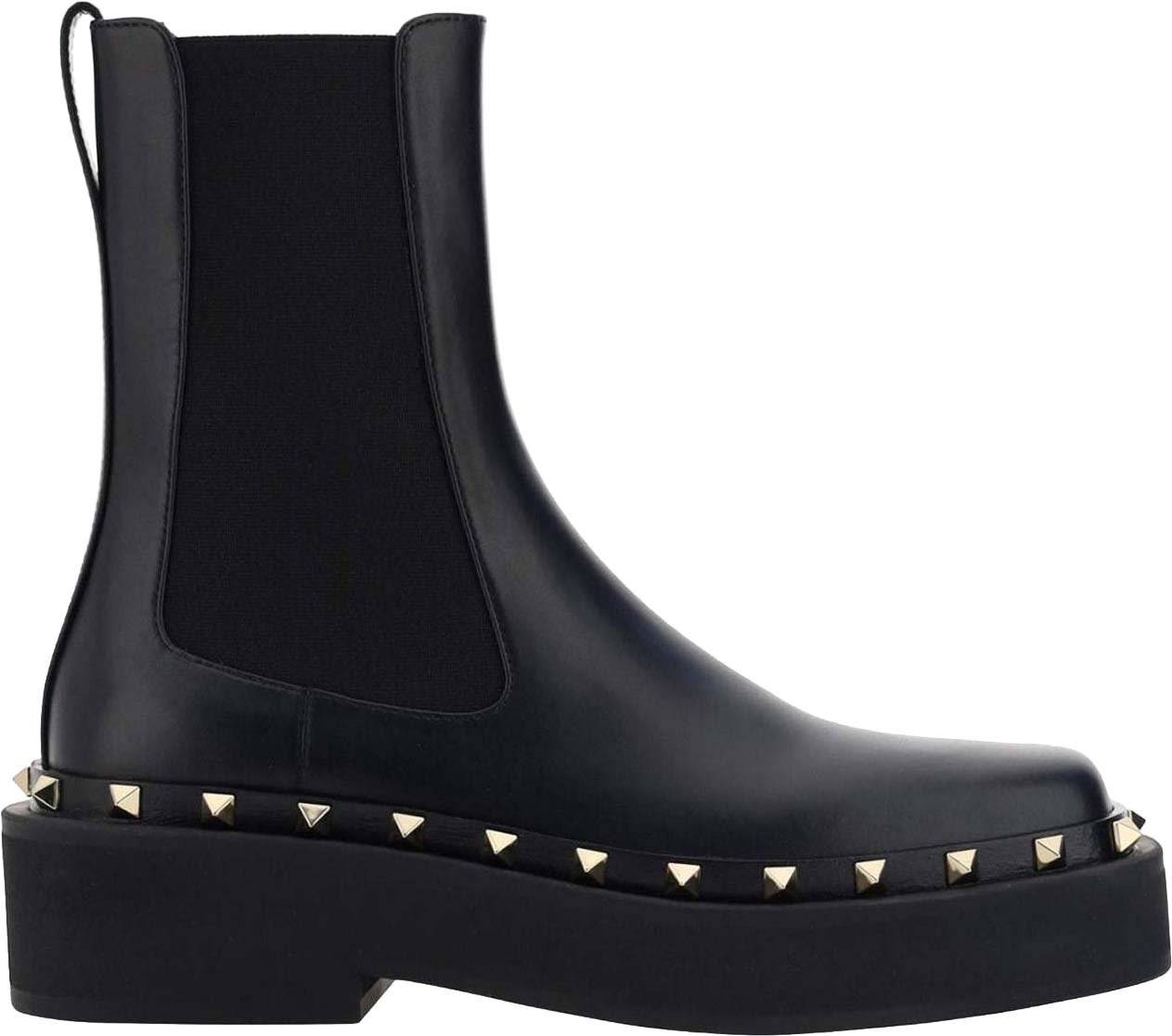 Valentino Garavani Rockstud M-Way Ankle Boots Zwart