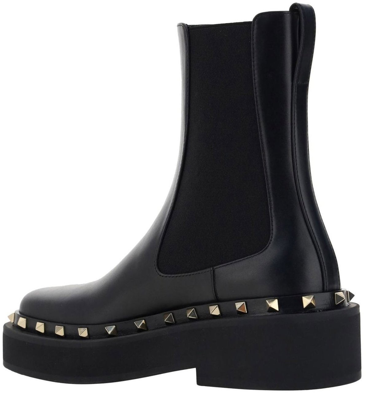 Valentino Valentino Garavani Rockstud M-Way Ankle Boots Zwart