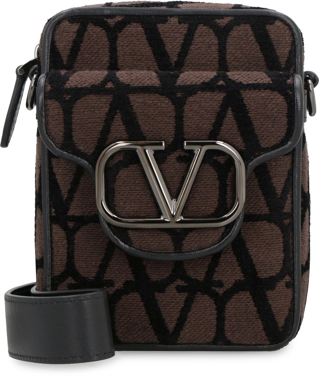Valentino Locò mini crossbody bag Bruin