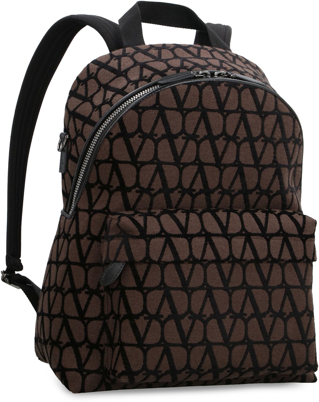 Valentino Toile Iconographe fabric backpack Bruin