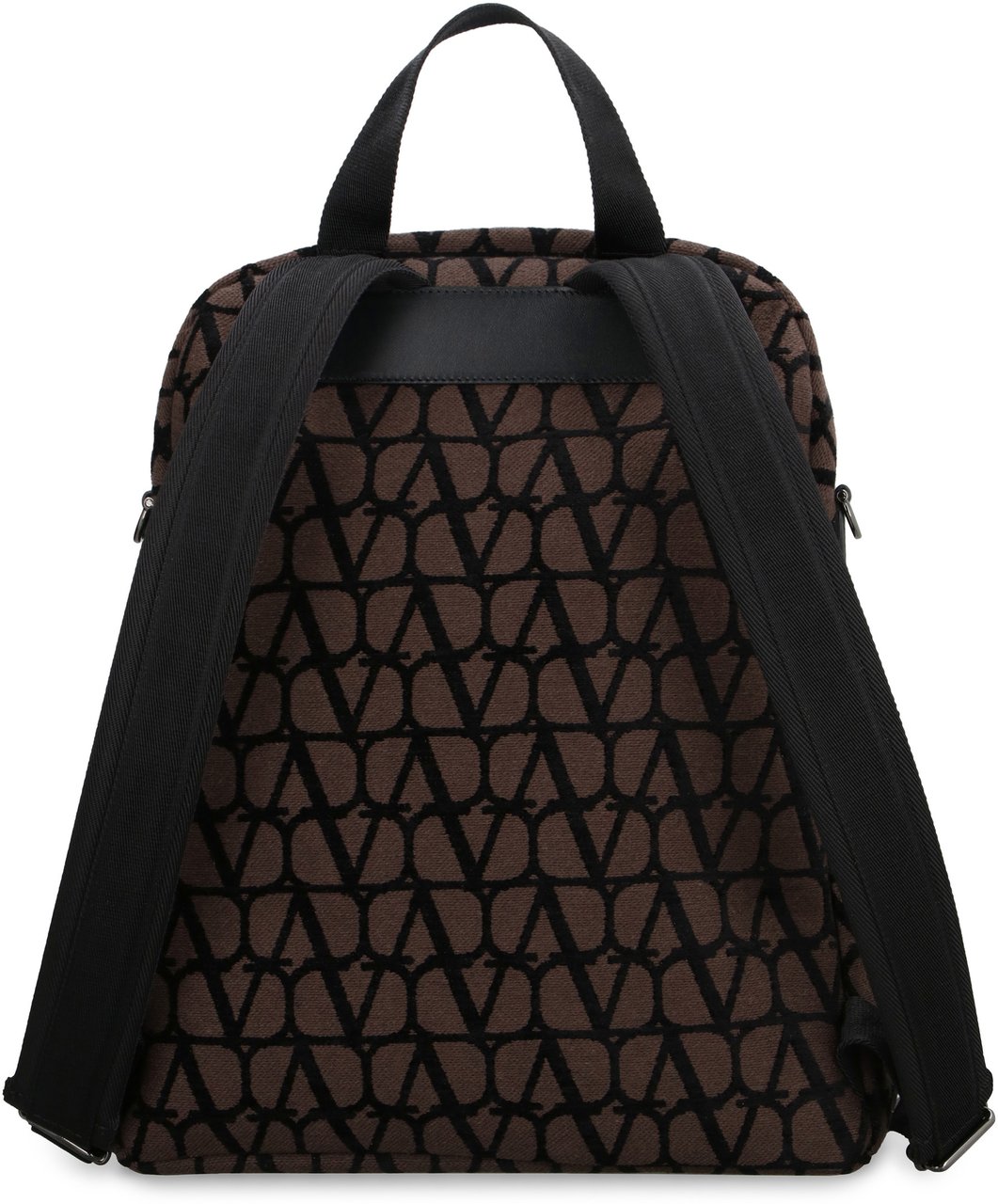 Valentino Toile Iconographe fabric backpack Bruin