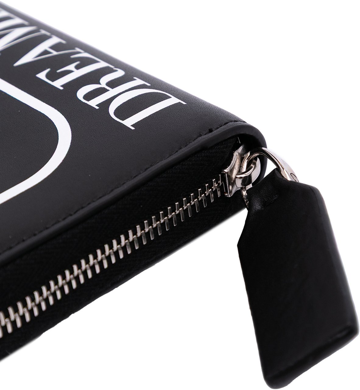 Valentino Leather VLogo Dreamers Neck Wallet Zwart