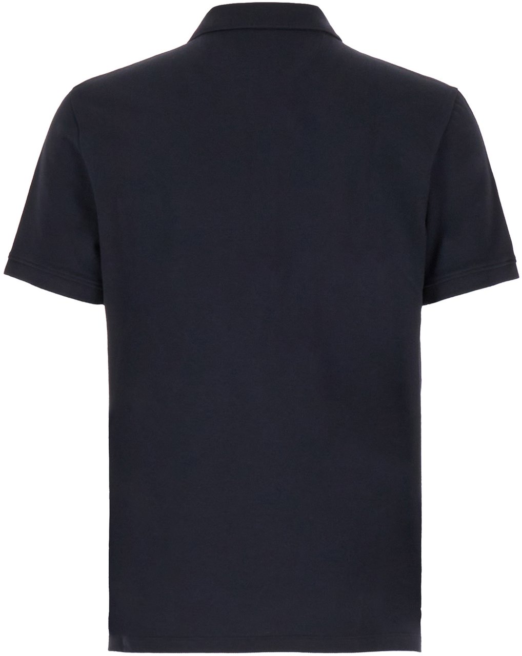 Valentino Valentino Navy blue piquet polo shirt Blauw