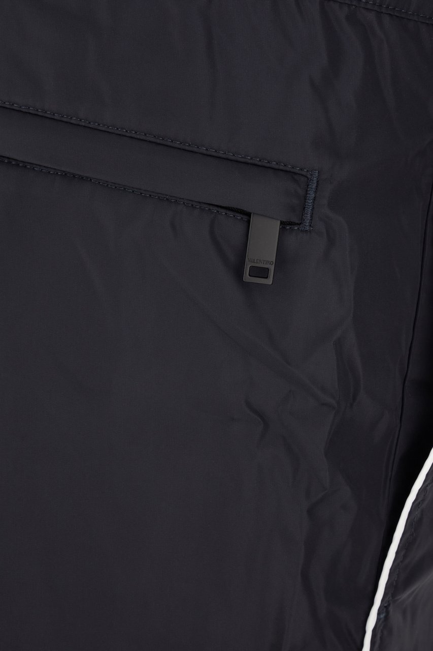 Valentino Valentino Midnight blue nylon swimming shorts Blauw
