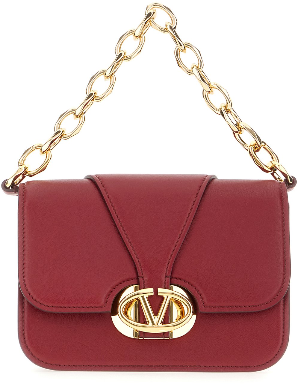 Valentino Valentino Tiziano red leather handbag Rood