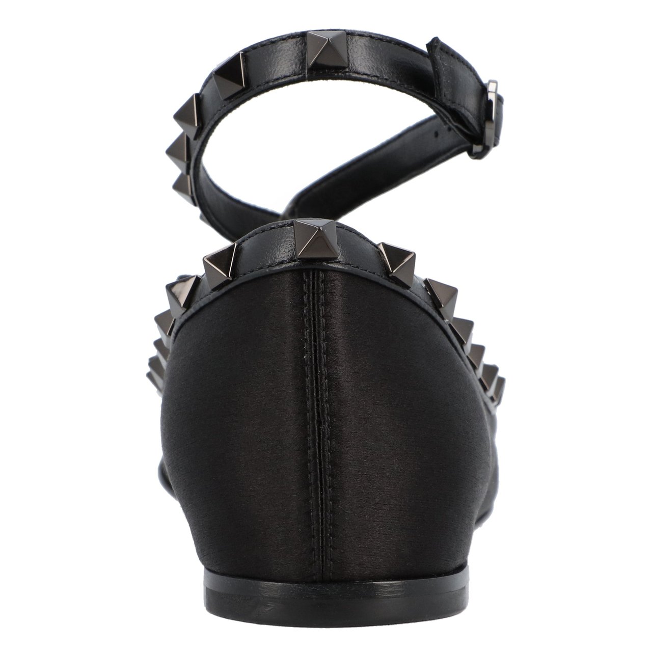 Valentino Rockstud Ballerinas Black Zwart