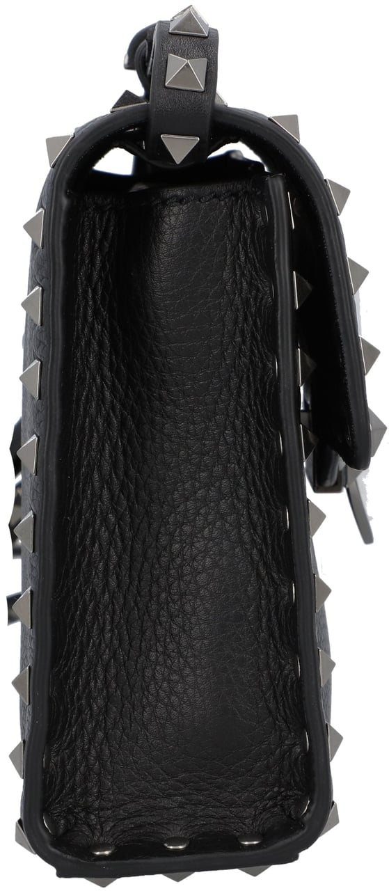Valentino Small Rockstud Shoulderbag Zwart