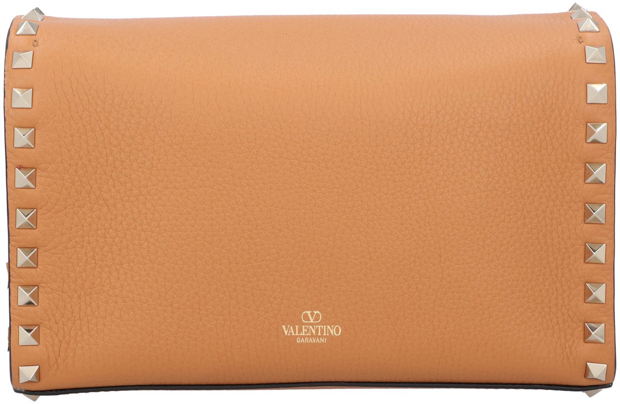 Valentino Rockstud Crossbody Bag Bruin