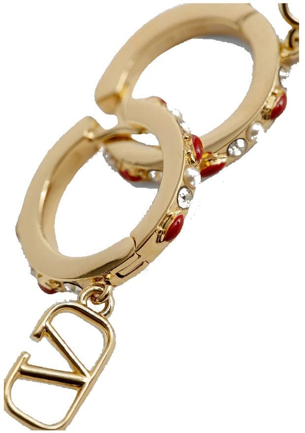 Valentino Valentino Garavani Hoop Earrings Goud