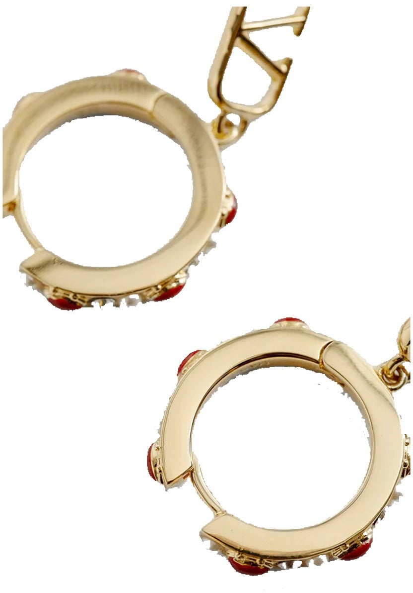 Valentino Valentino Garavani Hoop Earrings Goud