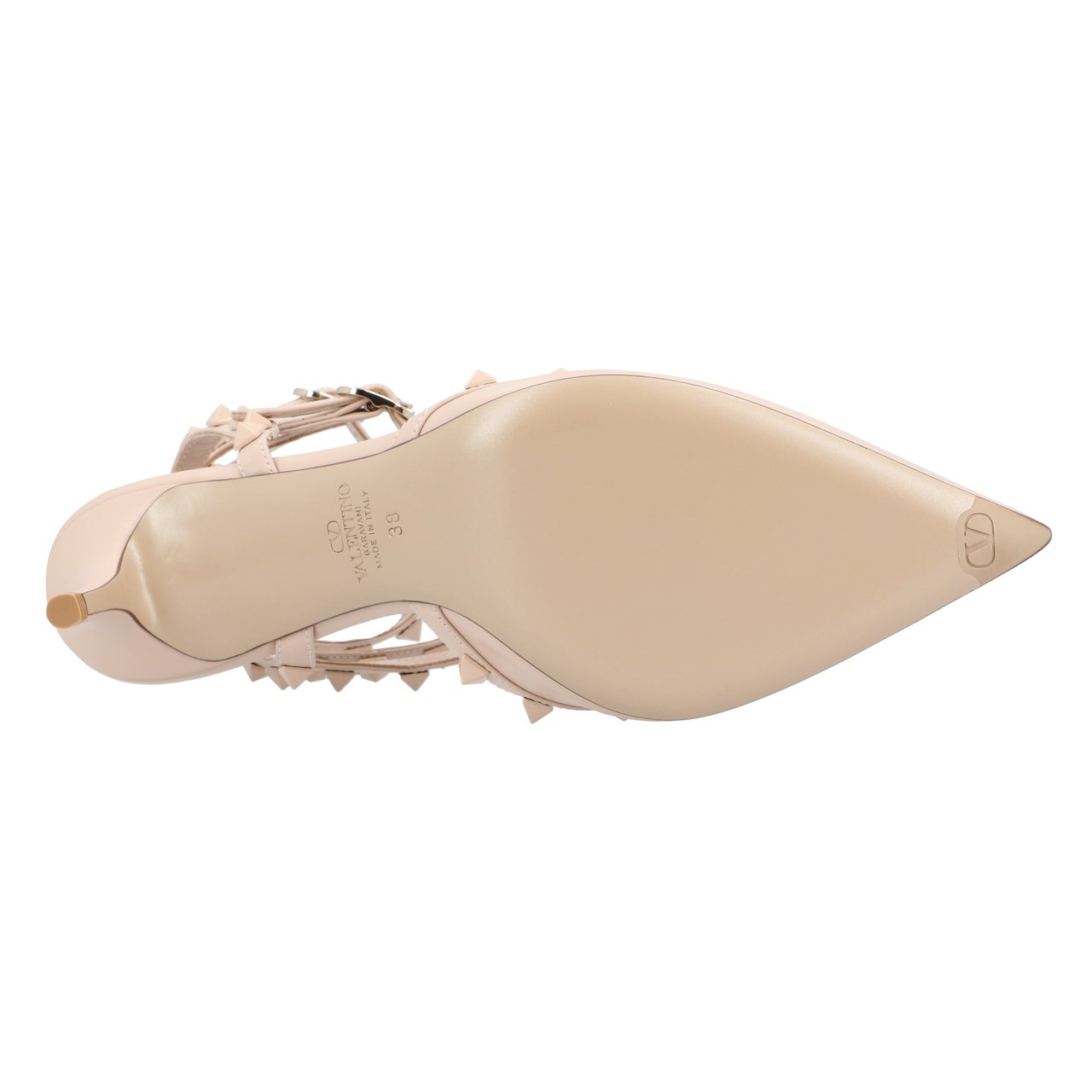 Valentino Rockstud' Pumps Beige Neutraal